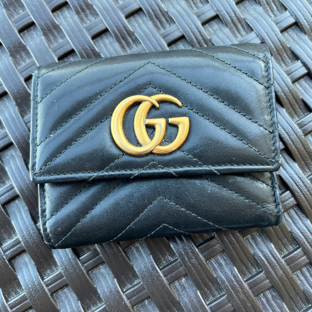 Gucci Marmont wallet black